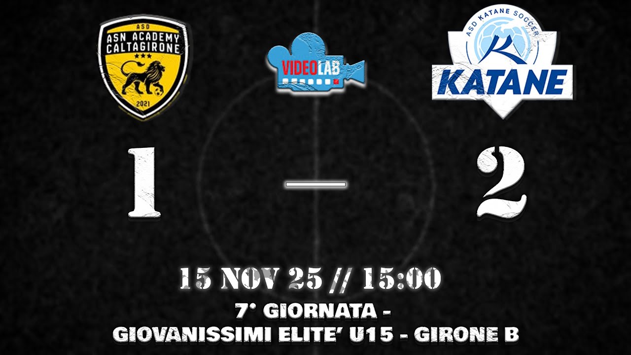 HIGHLIGHTS| 7° GIORNATA - GIOVANISSIMI ELITE' U15 - GIRONE B| ACADEMY CALTAGIRONE 1-2 KATANE SOCCER