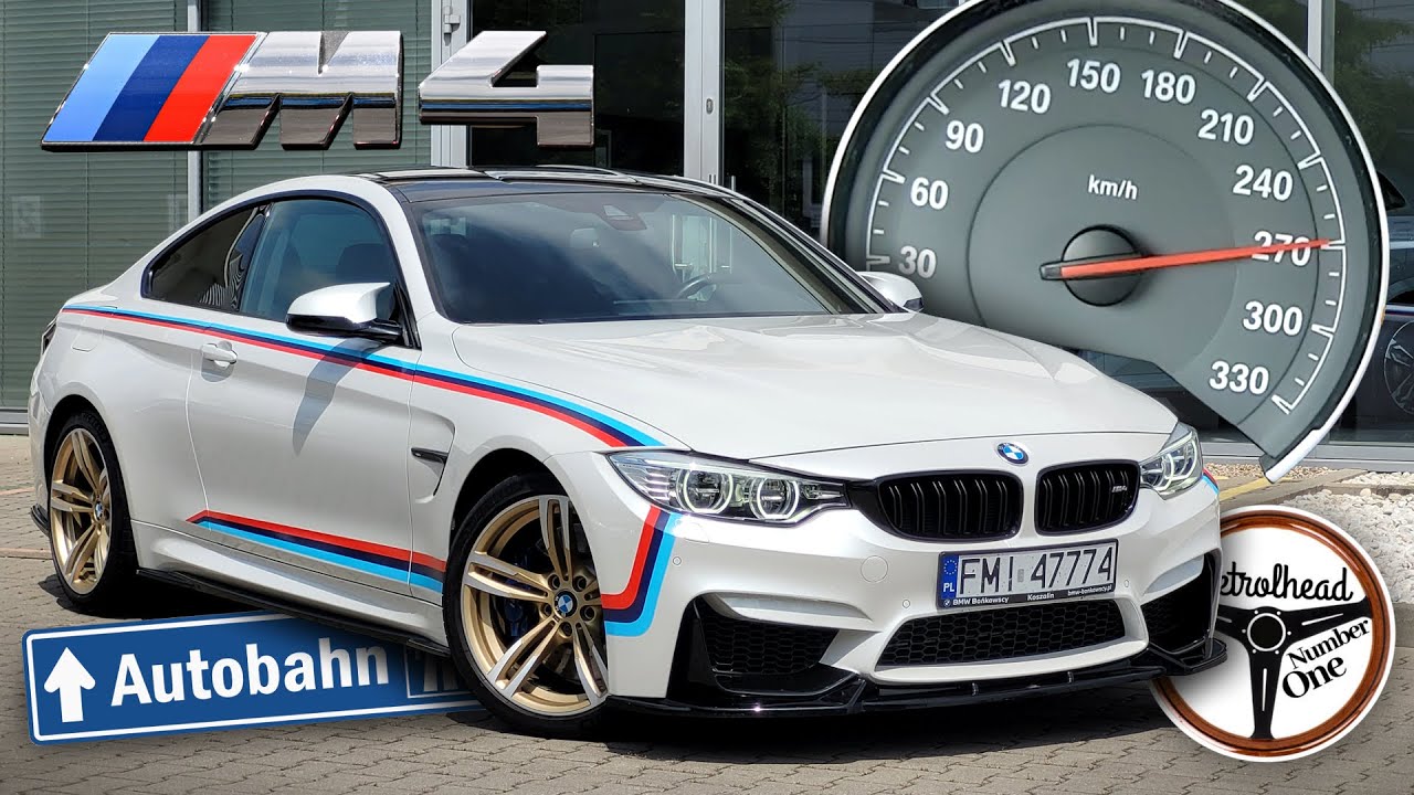 2017 BMW M4 DKG (431 KM) | V-MAX, 0-100, 100-200, 200-250 km/h. Test, Prezentacja, AUTOBAHN. | 4K