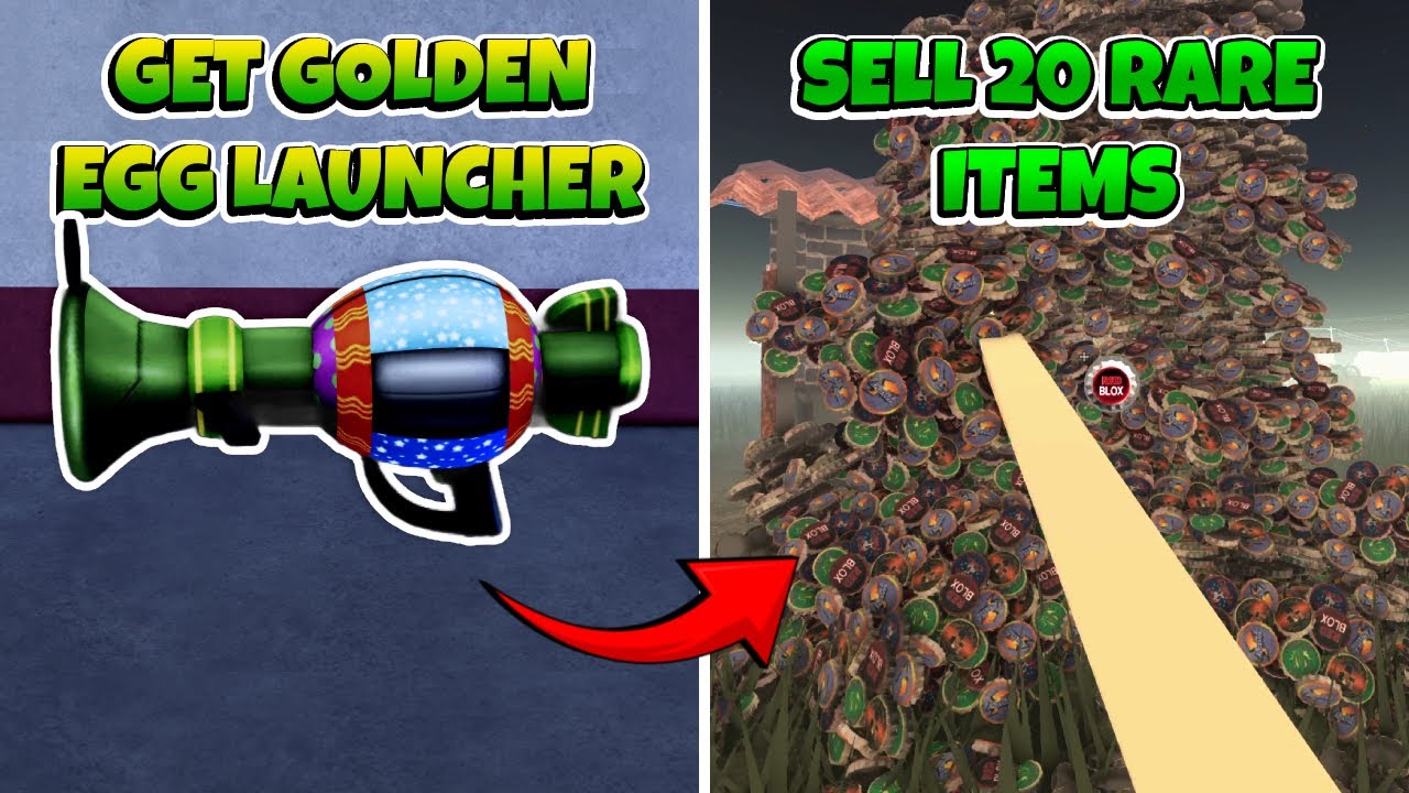 У меня есть Golden Egg Launcher | Пыльное путешествие (Roblox)