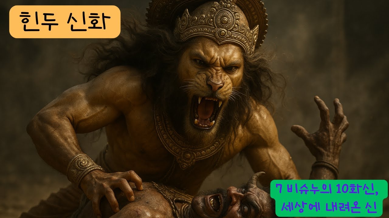 힌두신화 7 비슈누의 10화신, 세상에 내려온 신.