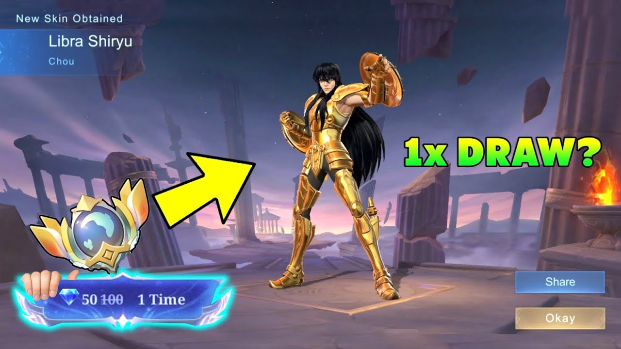 WTF DAMAGE !!! | CHOU LIBRA SHIRYU GAMEPLAY BABY 🔥