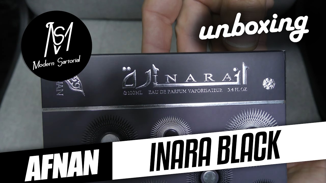 Afnan Inara Black Perfume Unboxing #Afnan #InaraBlack #PerfumeUnboxing