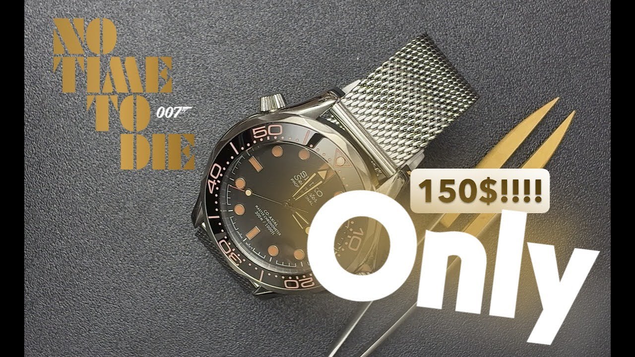 Создание модифицированной модели часов NH35 Seamaster за 150 долларов (вдохновлено фильмом о Джей...