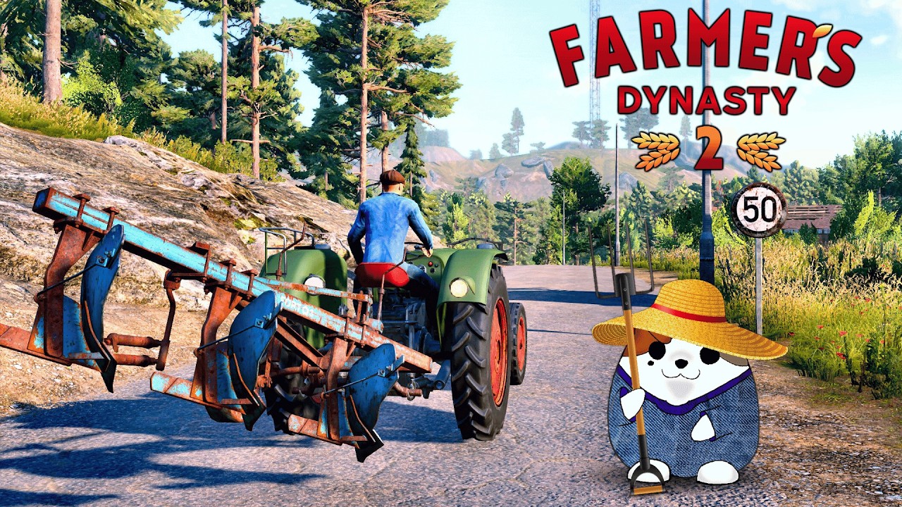 Traveling to Modern Times in Farmer's Dynasty 2 Playtest! | New Upcoming Life and Farming Sim! Ep 2