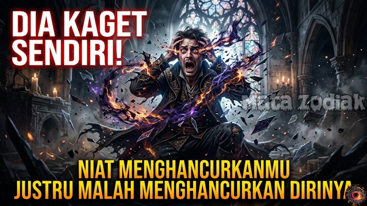 Dia Kaget Sendiri! Niat Menghancurkanmu Justru Malan Menghancurkan Dirinya - Timeless Tarot Reading