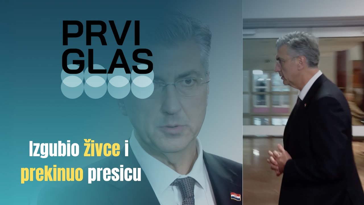 Bolna tema: Plenković izgubio živce pred kamerama