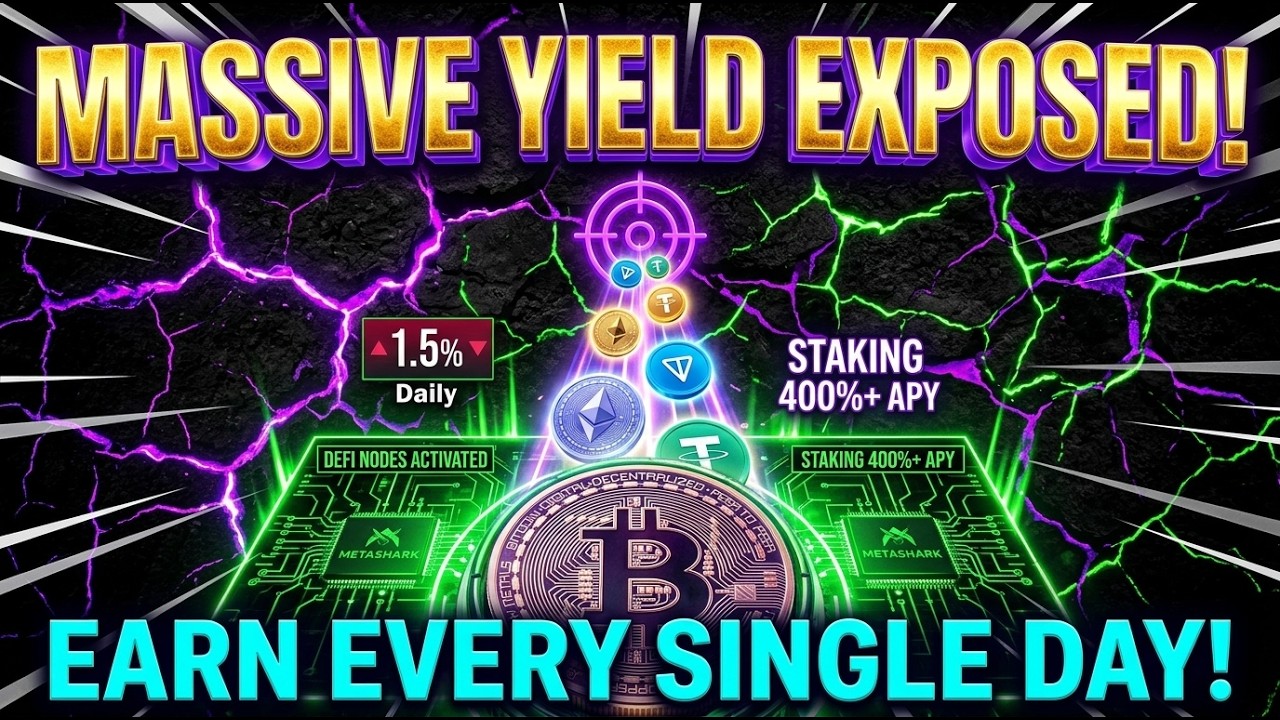 How to Earn Daily Passive Income Staking Solana, Bitcoin, Ethereum & other Crypto | Liquidity Pools