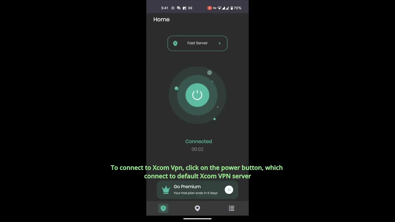 Xcom VPN User Guide Android