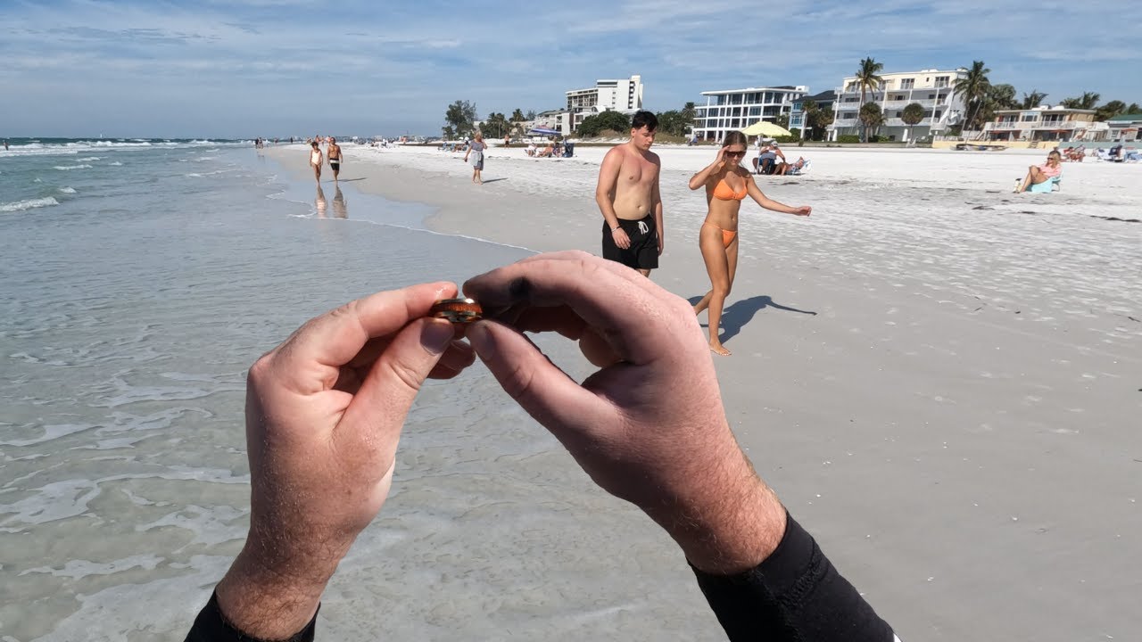 Not hunting our normal beach areas, and we STILL found jewelry!