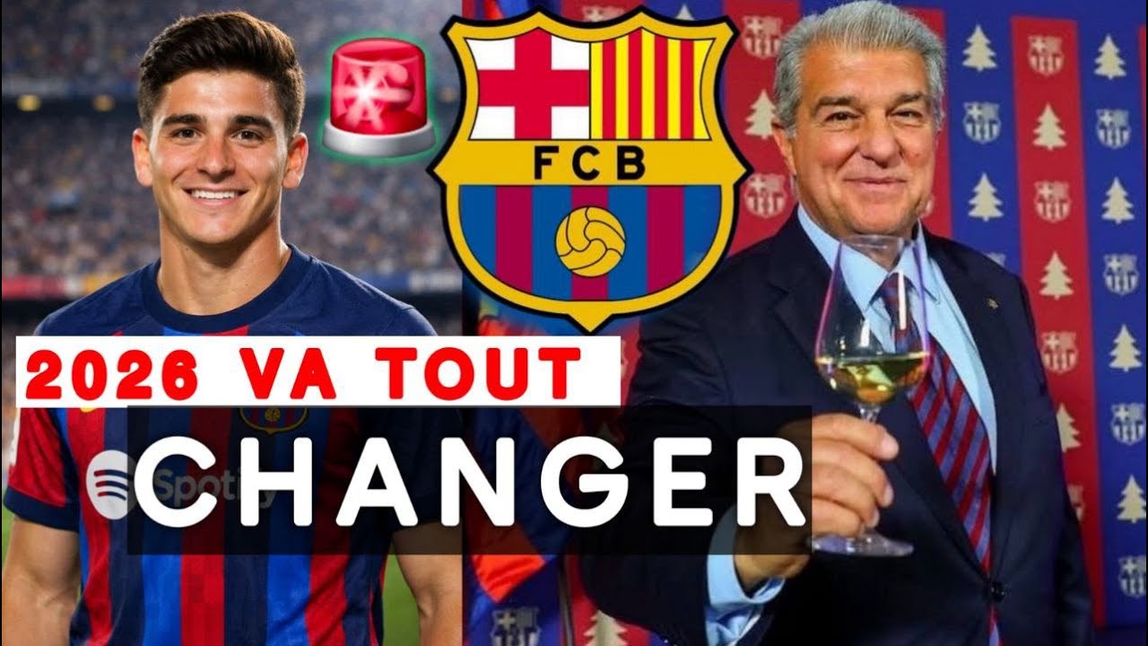 🚨Transferts Julián Álvarez au Barça ? Quelque chose de très gros se prépare...😱