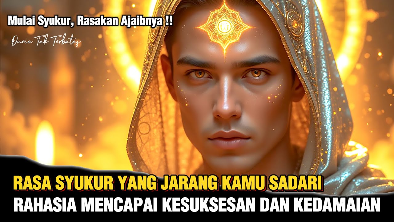 MEMBUKA POTENSI TERPENDAM DARI RASA SYUKUR | MEMBUKA PINTU KELIMPAHAN DAN KUNCI KESUKSESAN! 🌟