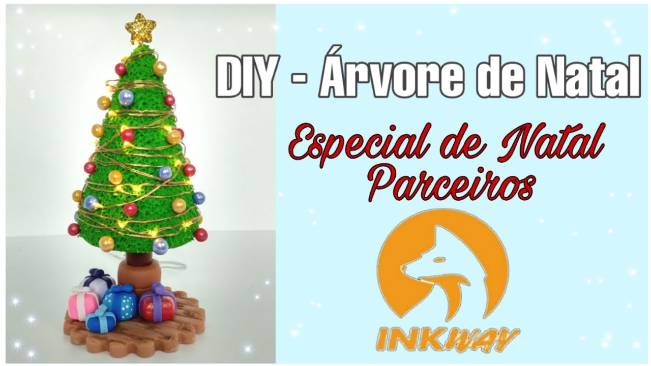 DIY - Árvore de Natal de Biscuit | Especial de Natal InkWay