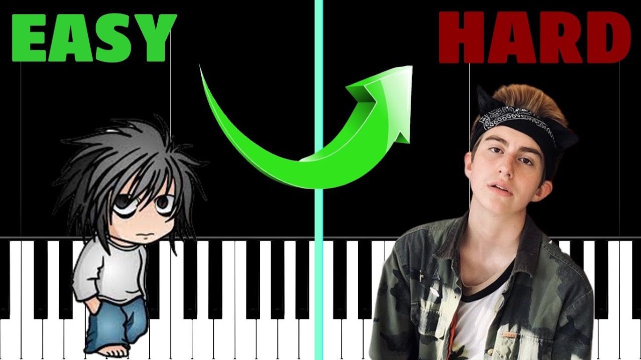 Sugar Crash! - Elyotto | EASY to HARD PIANO COVER