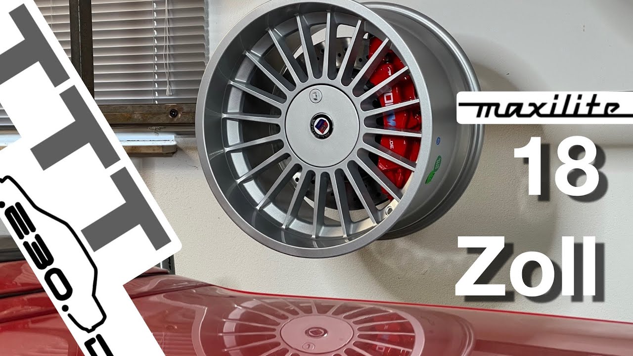 Maxilite 9 und 10.5 x 18 Zoll ALPINA Replika Felgen für BMW E31 E32 E34, E24 E23 E28 und E30 ?