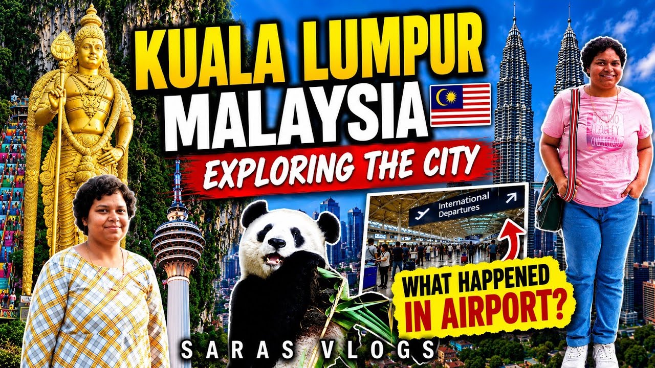 Batu caves to KL tower | Kuala Lumpur in 2 Days | Malaysia Airport-ல சம்பவம்!😱😨