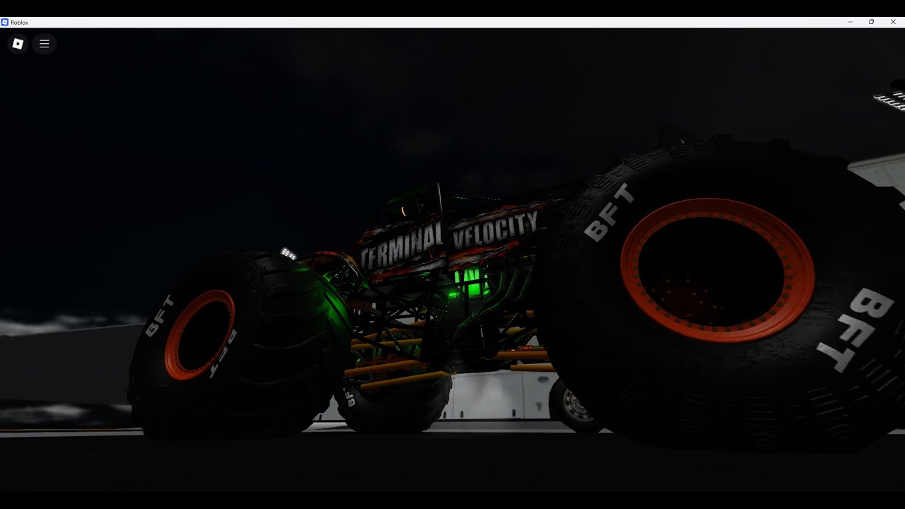 BeamNG drive Monster jam Terminal Velocity freestyle on Glendale