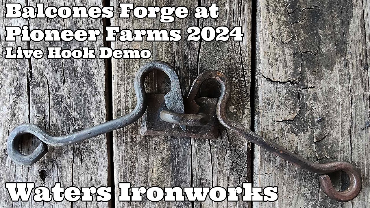 Balcones Forge at Pioneer Farms in 2024 - Live Hook Demo