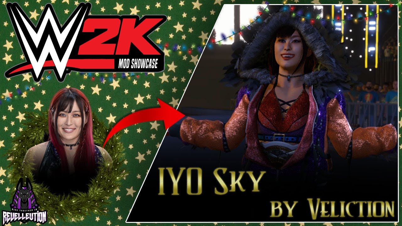 WWE 2K ModMas: IYO Sky Mod #ModMas #WWE2K22