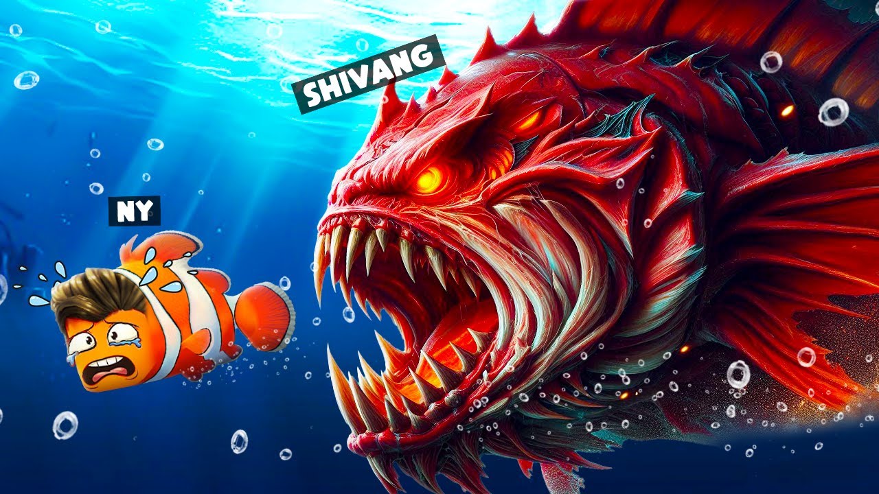 EAT A FISH SIMULATOR IN ROBLOX !!