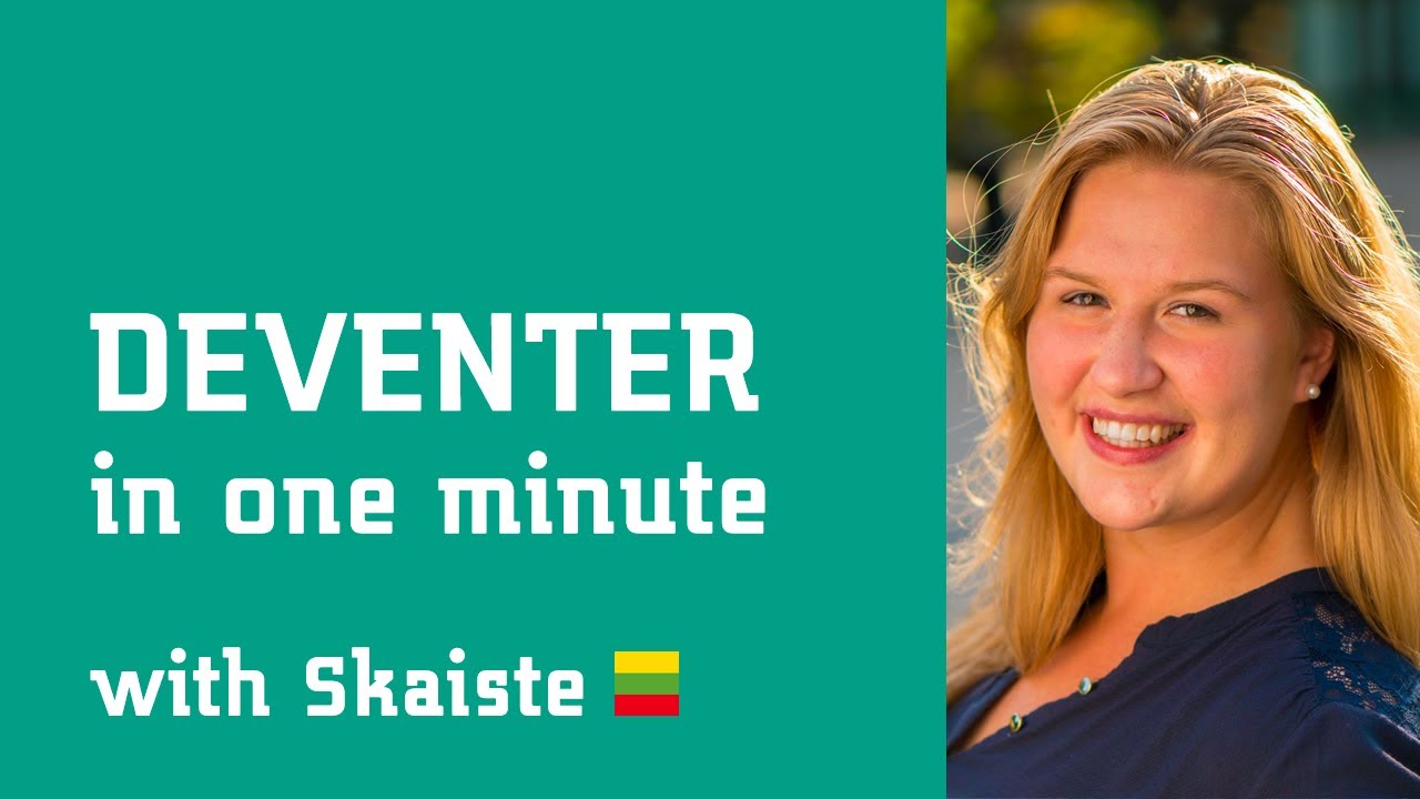 Deventer in One Minute #studyinholland