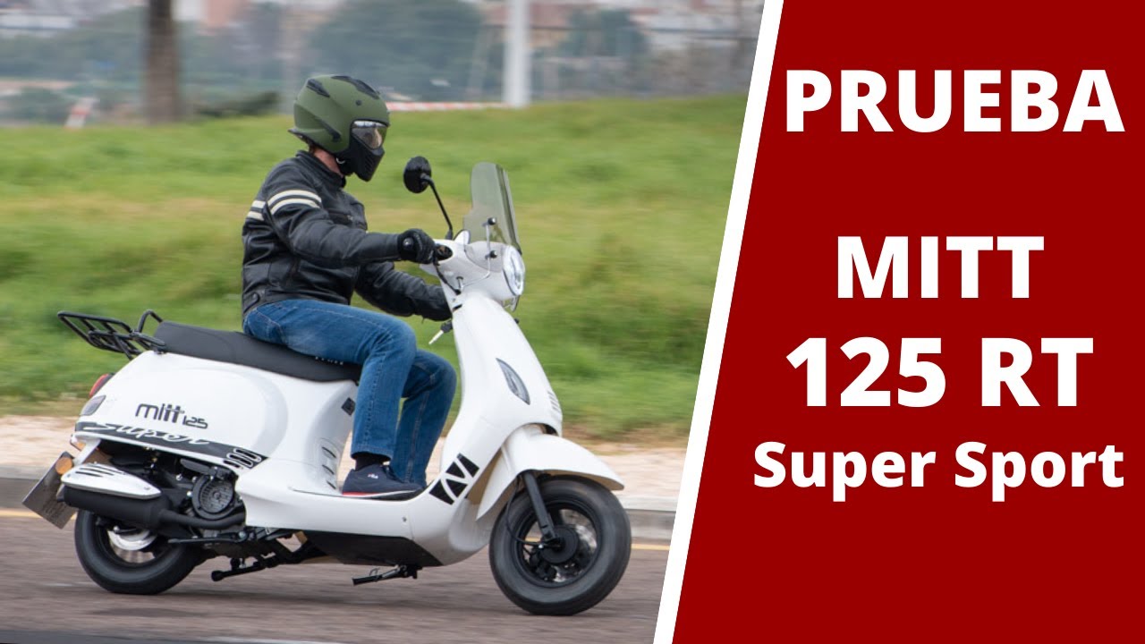 Prueba MITT 125 RT SUPER SPORT - Funcionalidad retro