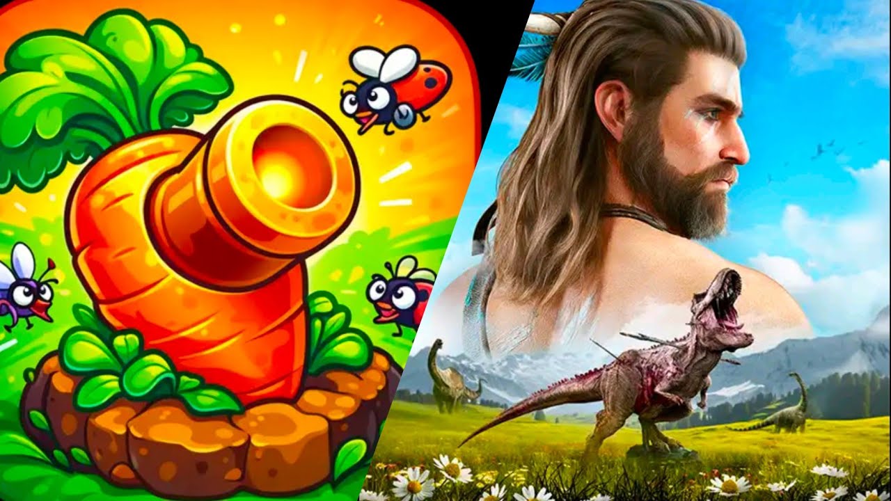 Savage Survival: Jurassic Isle | Cropalot: Guard The Garden