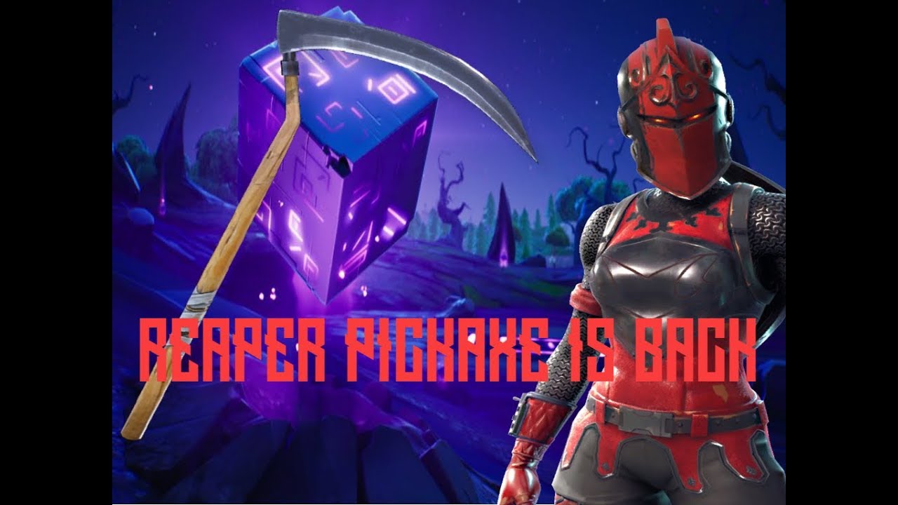 Testing out my new Reaper pickaxe !/8KILLS Victory royale /FNBR