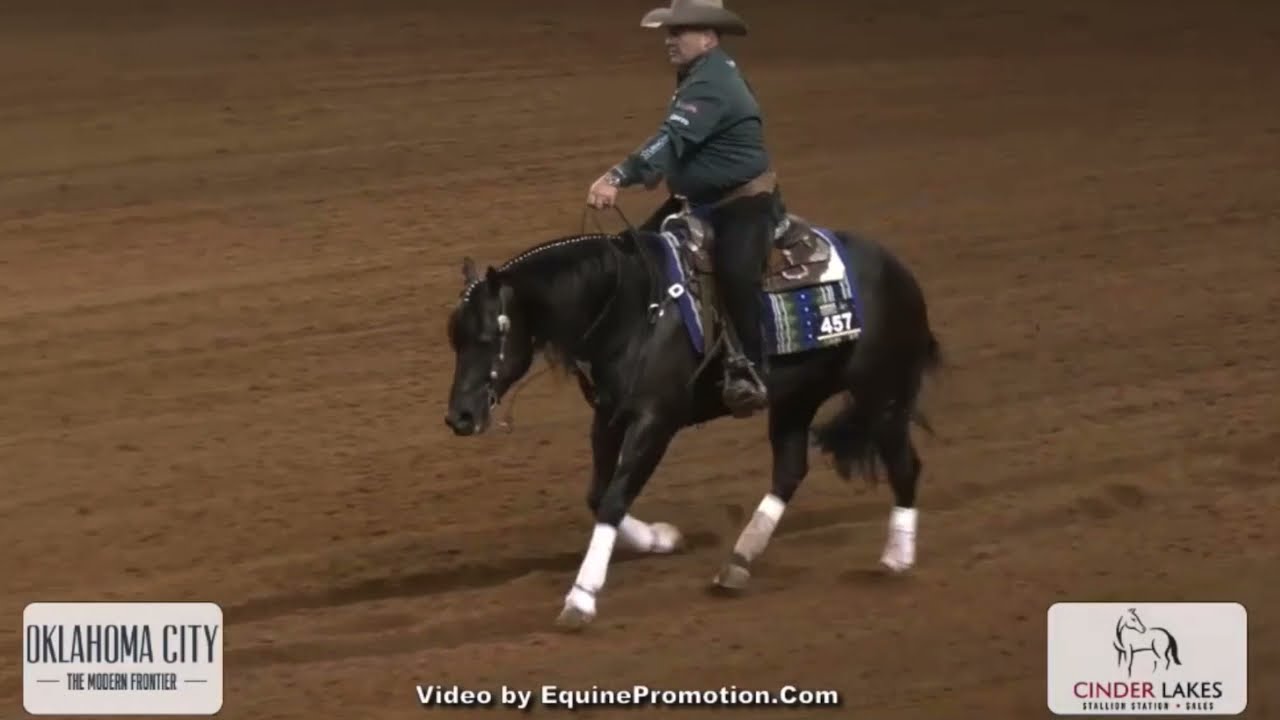 Shawn W. Flarida on Shiner On My Eye - NRHA Futurity 2021 Oklahoma - Go2
