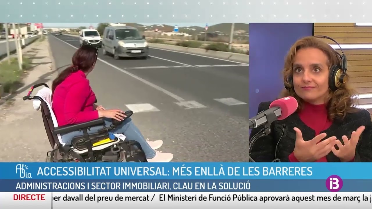 Fabiola Moro participa en el programa Al Dia de IB3 tv y radio