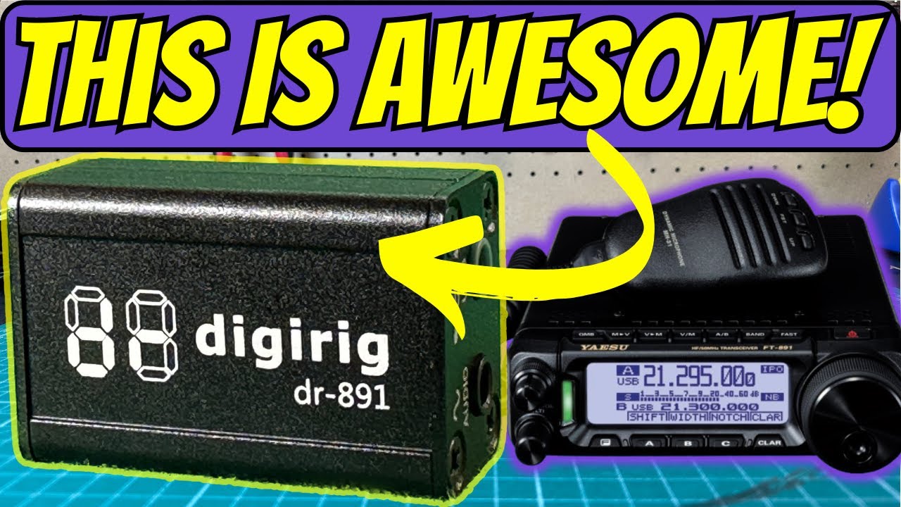Совершенно новый Digirig DR-891, быстрый и простой цифровой для Yaesu FT-891