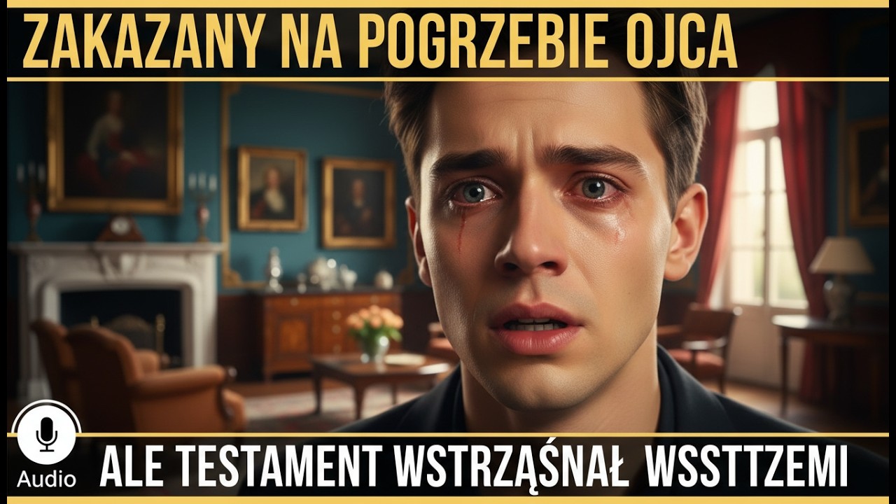 Zakazany na pogrzebie ojca – ale gdy odczytano testament, wszyscy zamarli słysząc jego imię