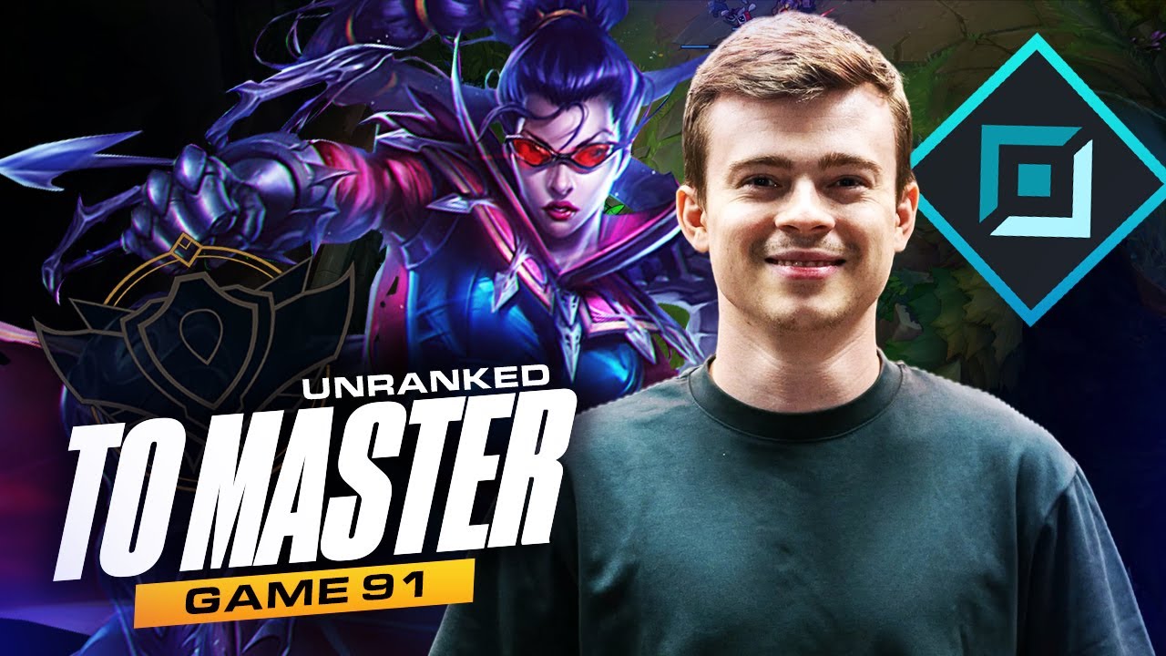91- VAYNE ADC : UNRANKED TO MASTER HARD MODE