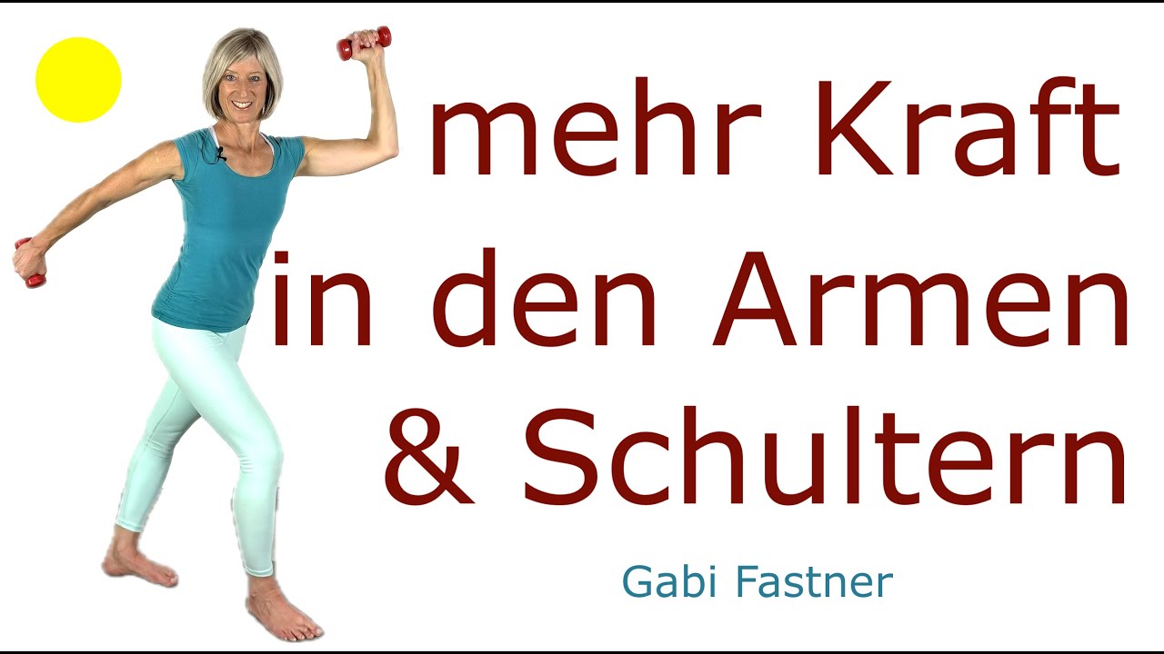 17 min. mehr Kraft in den Armen & Schultern | Bizeps, Trizeps, Schultern & Rücken, Hanteltraining
