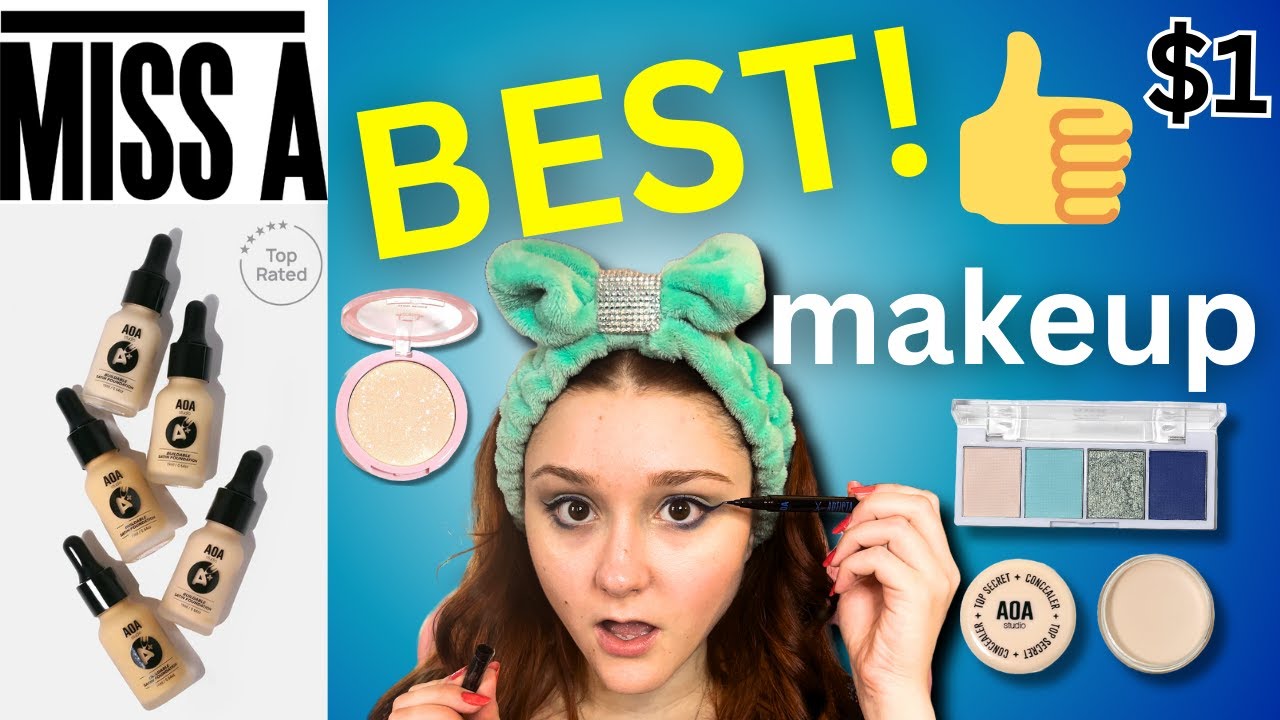 Testing $1 Best Selling Makeup Products from Shop Miss A