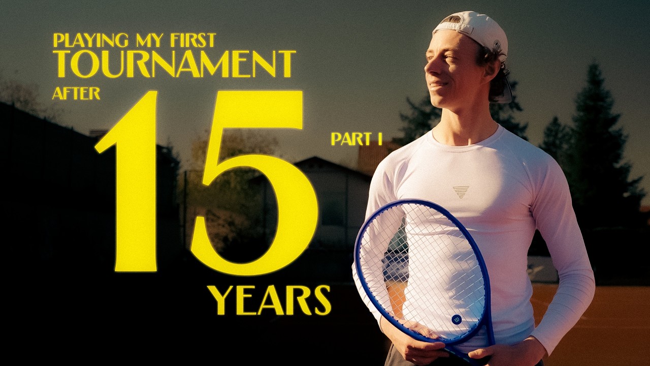 My First Tournament After 15 Years! How Far Can I Go? + ATP Coach Comments