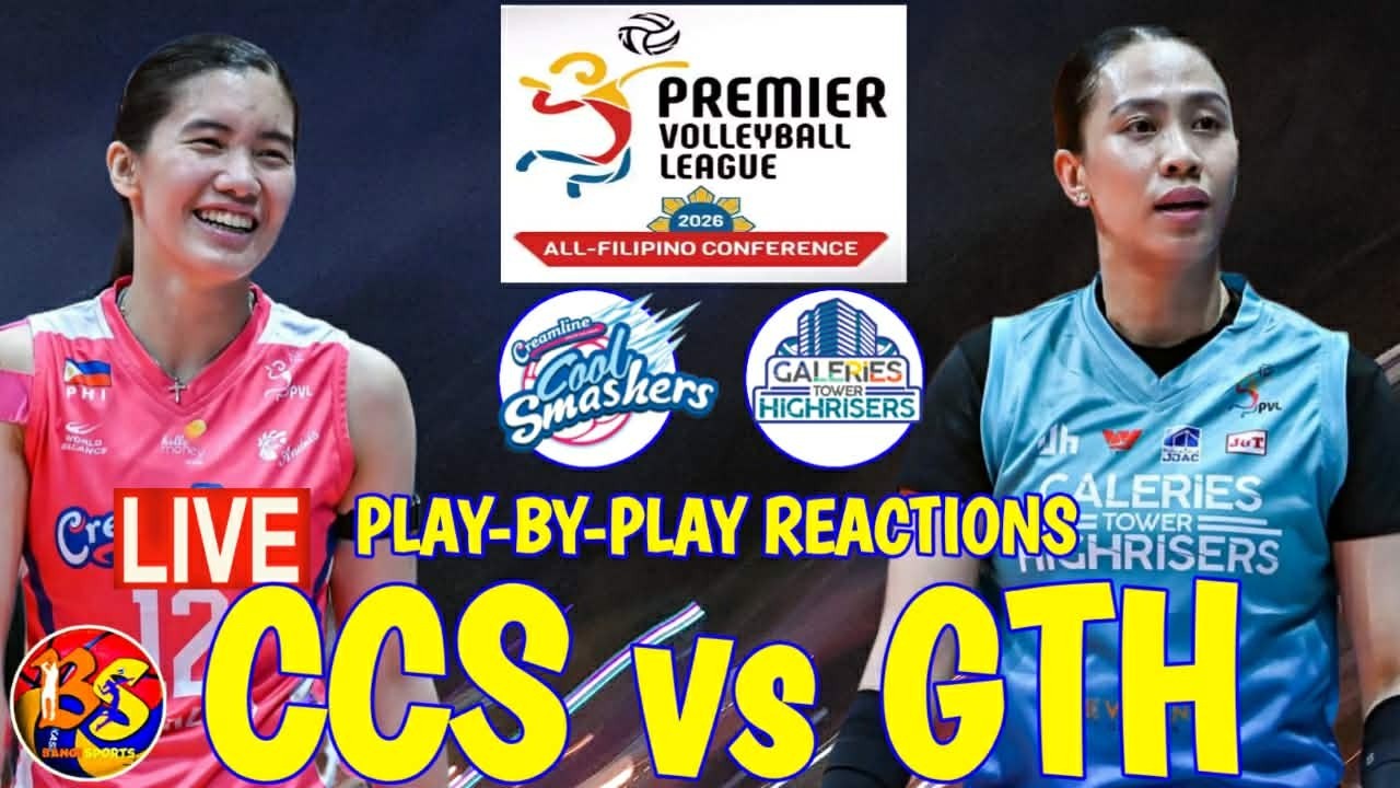 CREAMLINE vs GALERIES TOWERI PVL AFC 2026 I PLAY-BY-PLAY REACTIONS