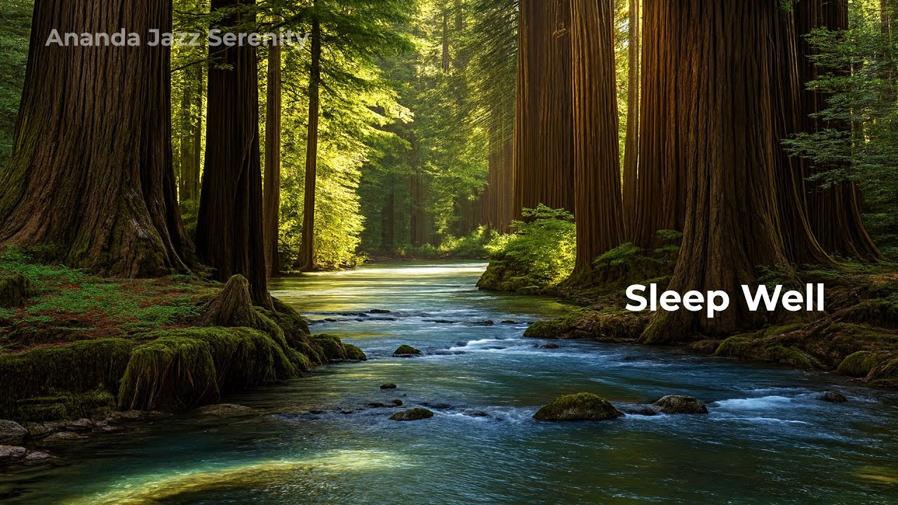 Peaceful music for a night routine that eases sleeplessness stress and heavy anxiety