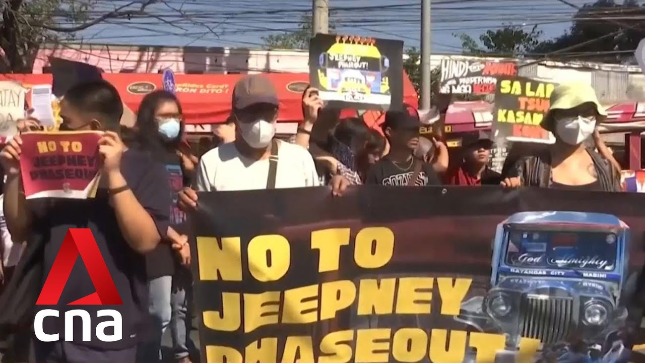 Philippine jeepney drivers launch week-long strike against modernisation programme