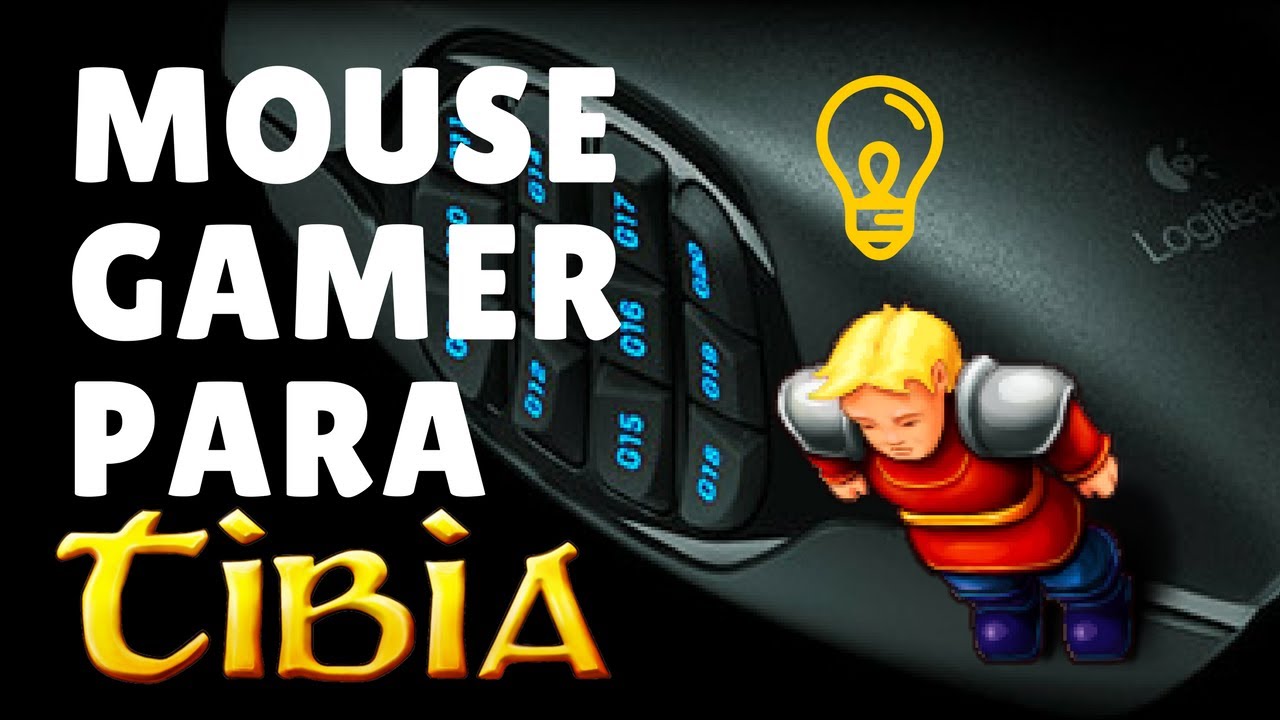 [Tibia]Mouse Gamer no Tibia!  Seja Pro GAMER! Review/Config