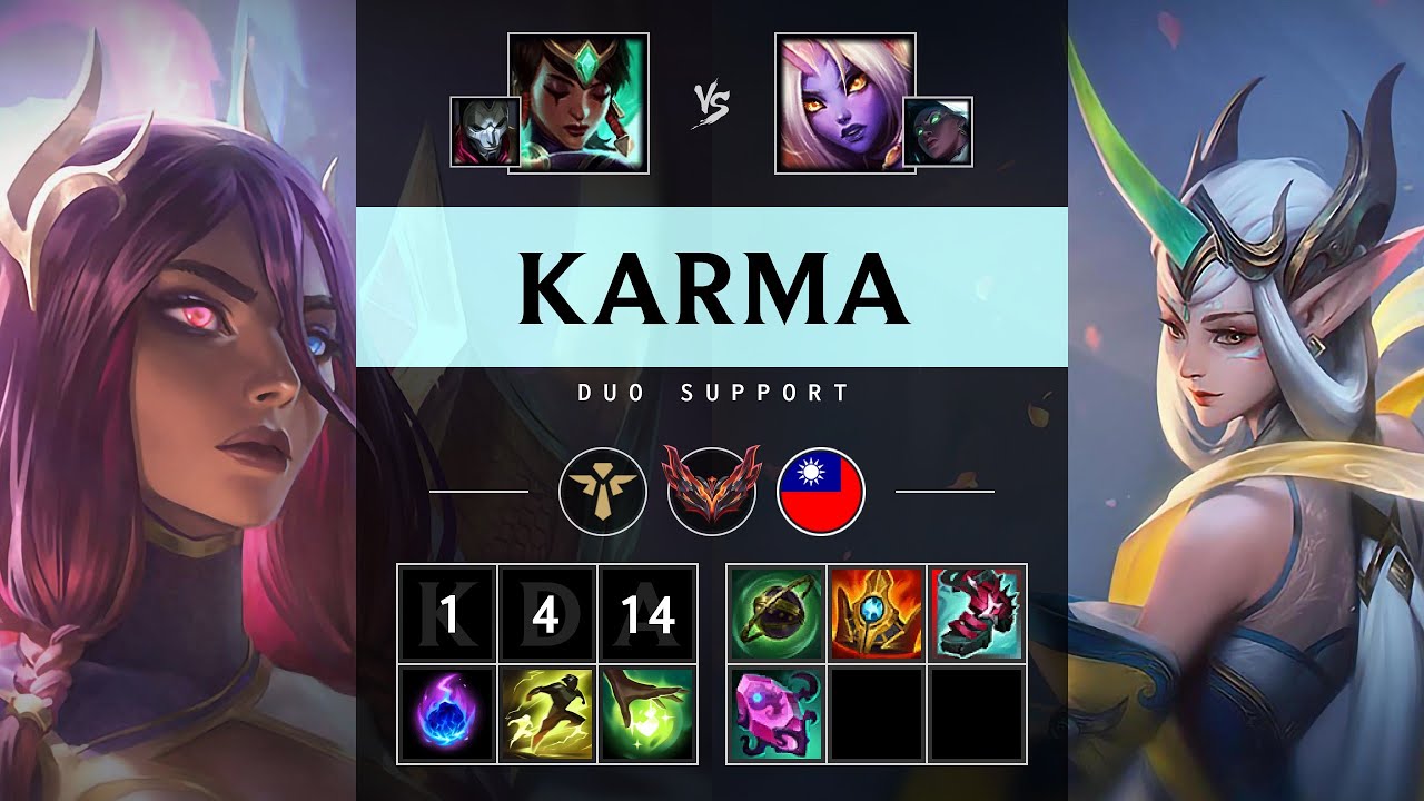 Karma Support vs Soraka - TW Grandmaster Patch 25.14