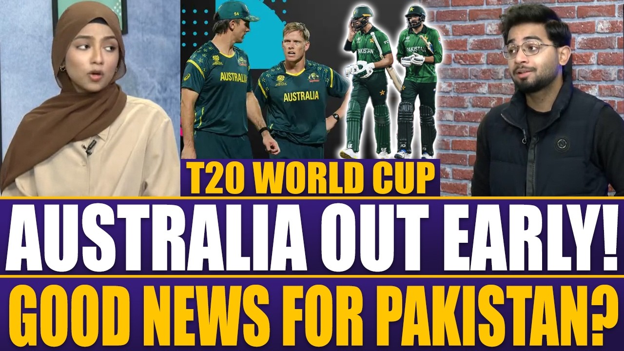 Australia Out Early | Good News For Pakistan? | Can Pakistan Win T20 World Cup Now? | Sports RoundUp