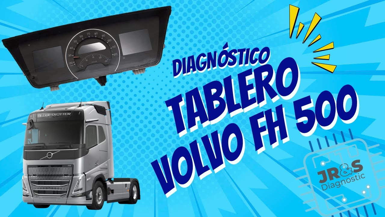 Reparación de tablero Volvo FH 500