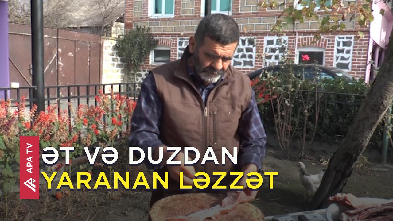 Zaqatalada hər kəsin hazırlaya bildiyi qida – Qışda onsuz yemək bişirilmir - APA TV