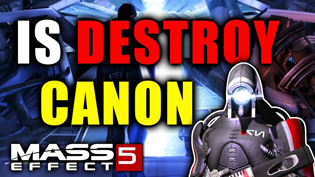 Mass Effect 5 — Уничтожить — канон?