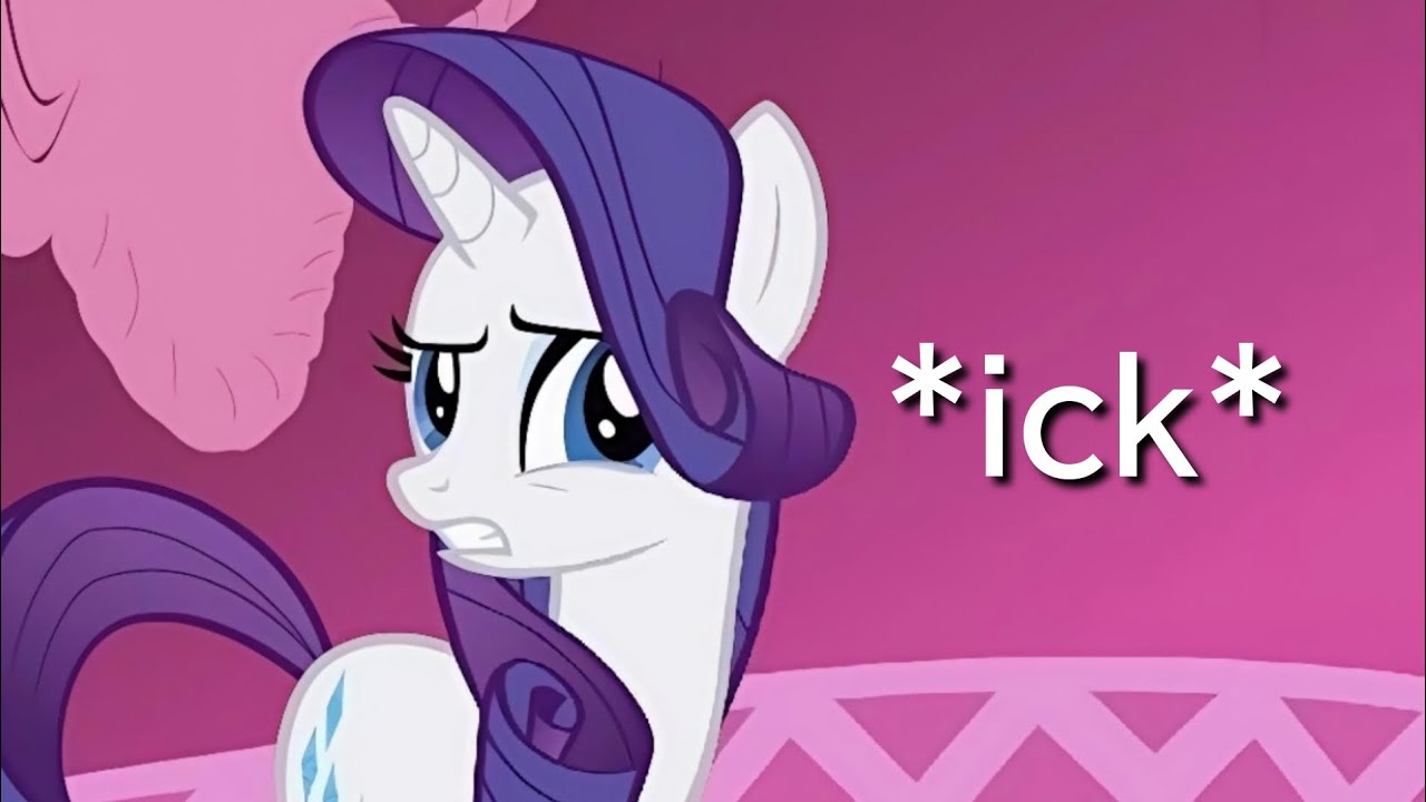 Rarity being unapologetically iconic for under 9 and a half minutes straight 💜
