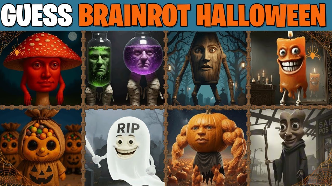 Guess ITALIAN BRAINROT But HALLOWEEN | Brainrot Animal Quiz
