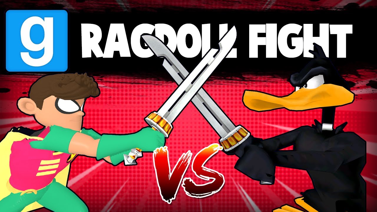 Gmod Sandbox Funny Moments - Ragdoll Fight! New Garry's Mod Gamemode: Dragonball Fighter Z (Sandbox)