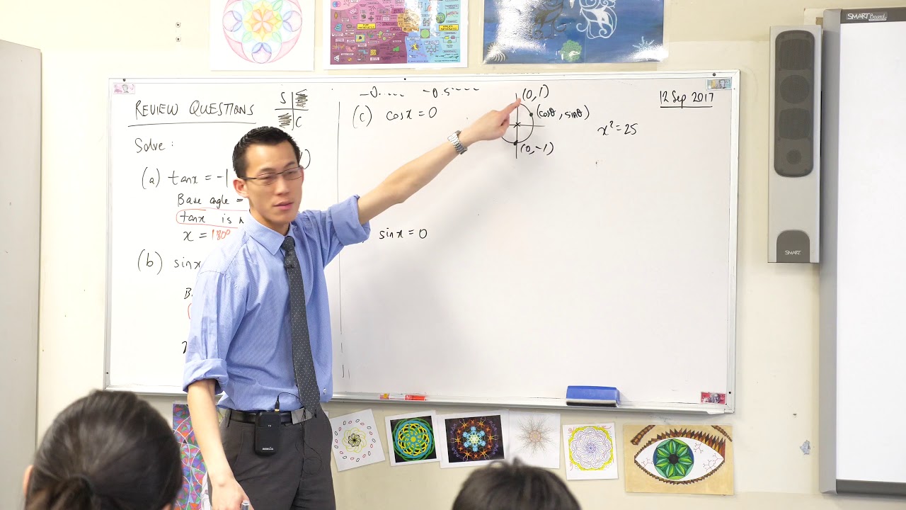 Solving Trigonometric Equations with the Unit Circle