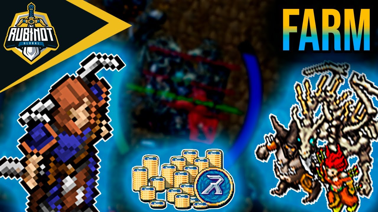 HUNT DE FARM (EK) KNIGHT 500 AO 700 (PROFIT) RUBINOT #11 - Esta HUNT tem um POTENCIAL INCRIVEL!!