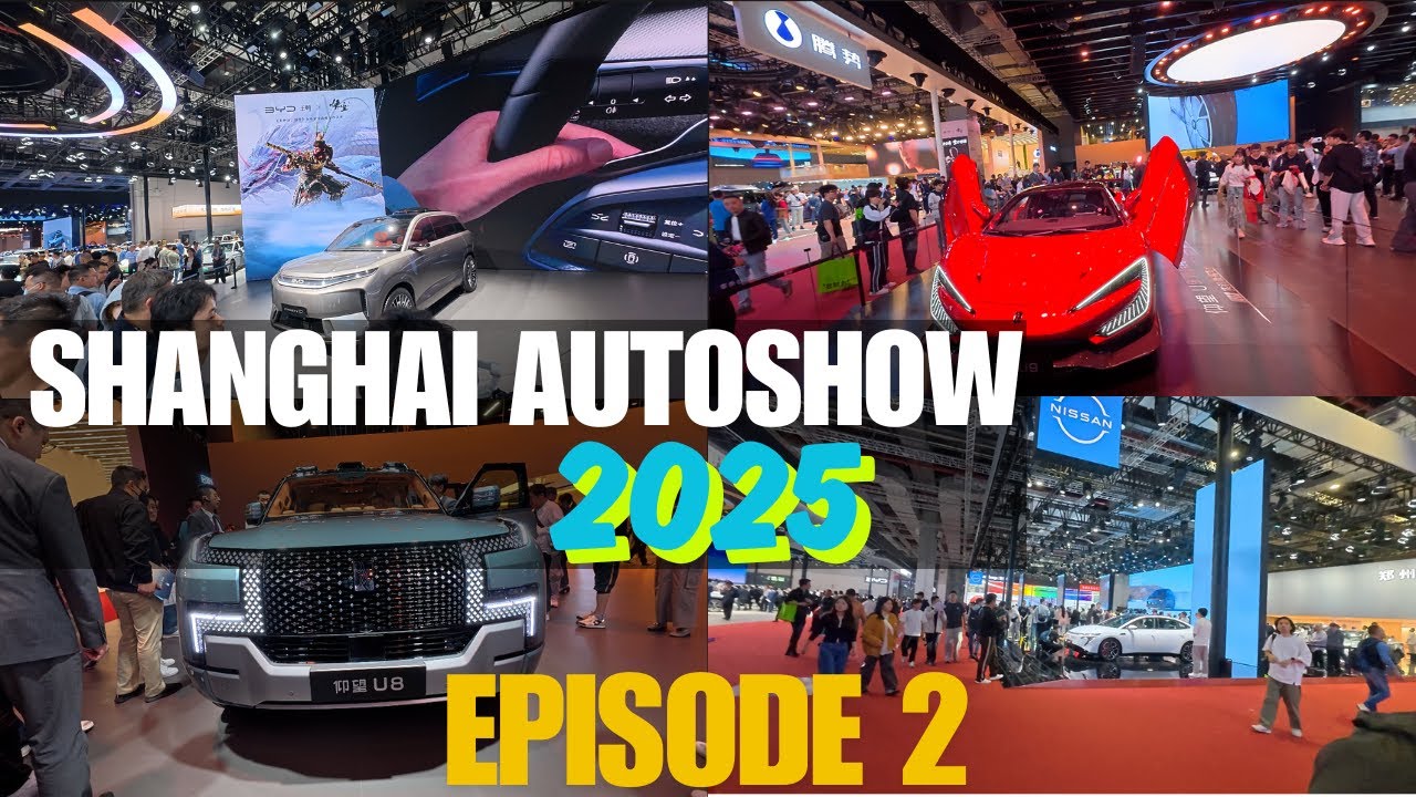 Inside the 2025 Shanghai Auto Show: Legacy Brands Strike Back!